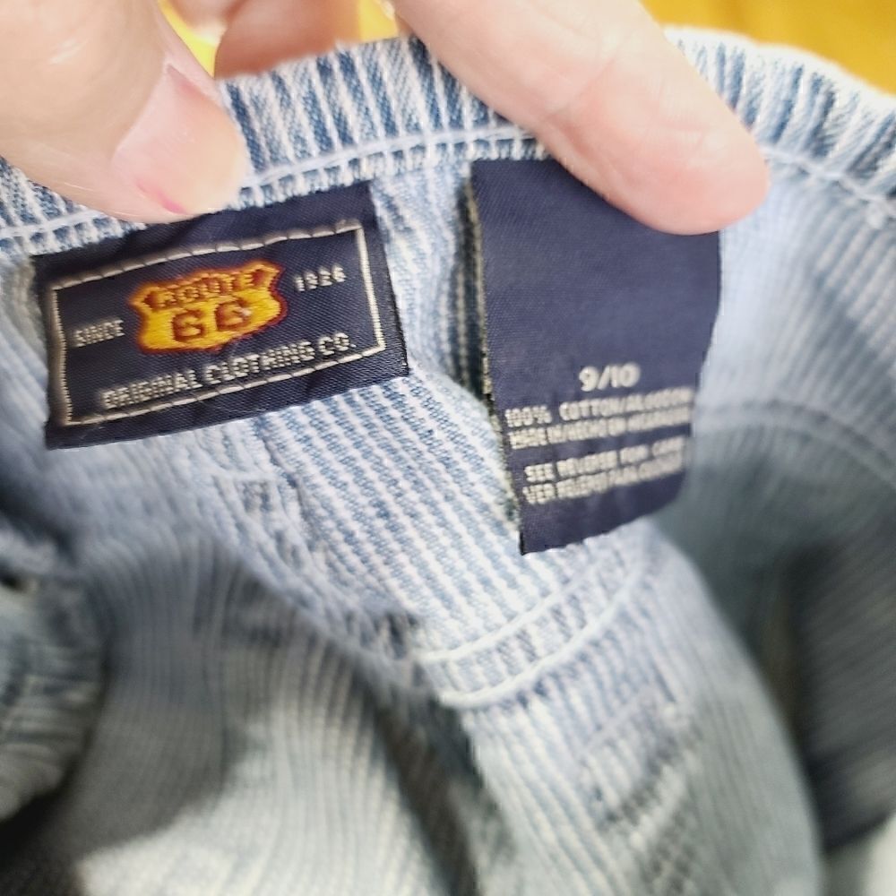 Route 66 High Rise Button Fly Shorts - Picture 3 of 4